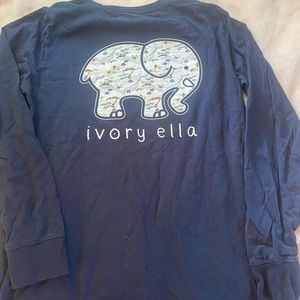 Long sleeve XS ivory Ella top&short sleeve XS ivory Ella top
